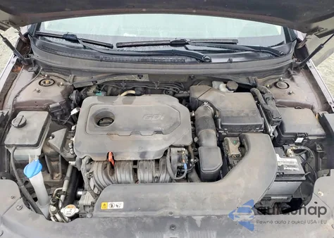 2017 Hyundai Sonata Se z USA, uszkodzony, nr VIN 5NPE24AF4HH475465